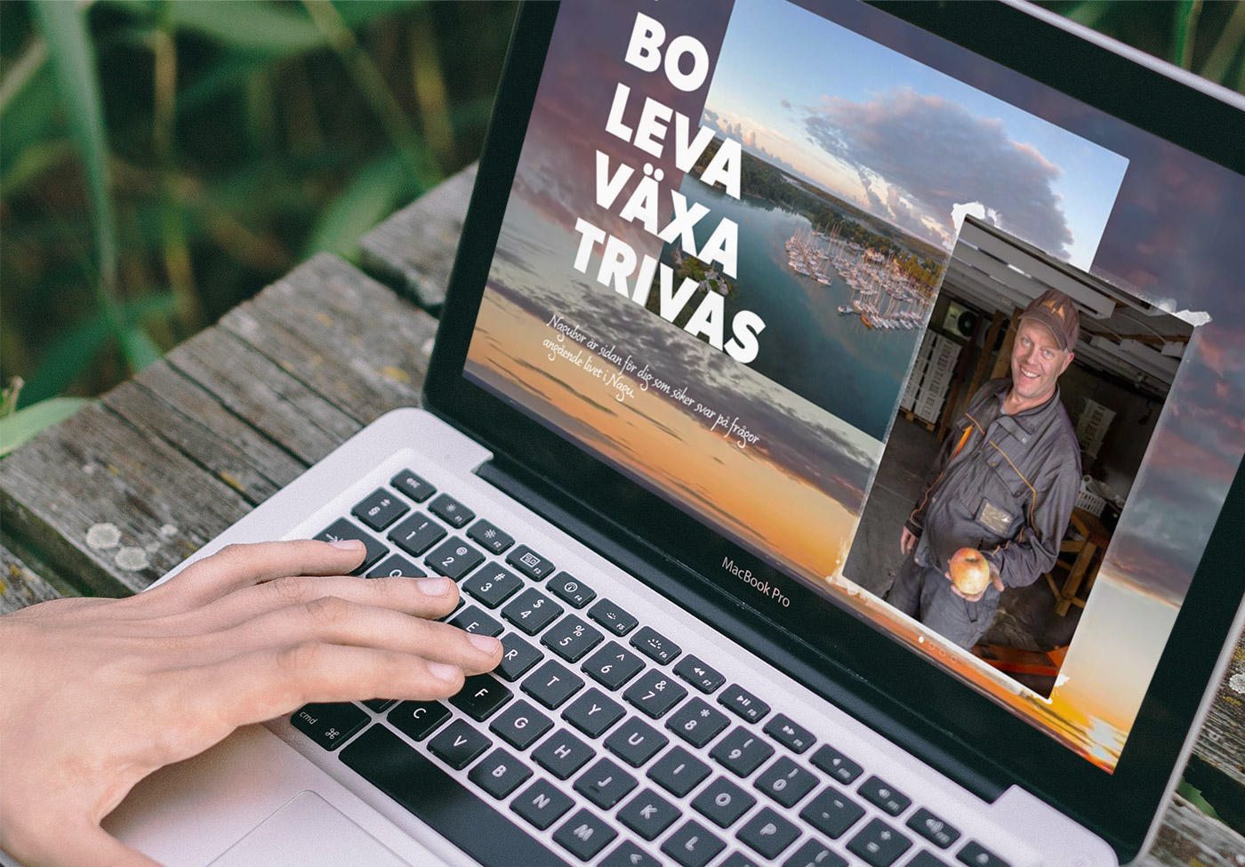 Laptop joka näyttää nauvolaiset sivustoa
