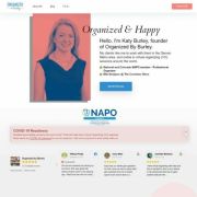Web Design for Organized by Burley