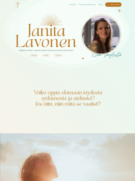 Kraniosakraaliterapeutti Janita Lavonen