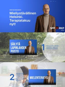 Poliittinen vaikuttaja Kristian Wahlbeck